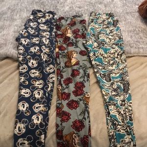 Disney Lularoe Leggings one size (all three)
